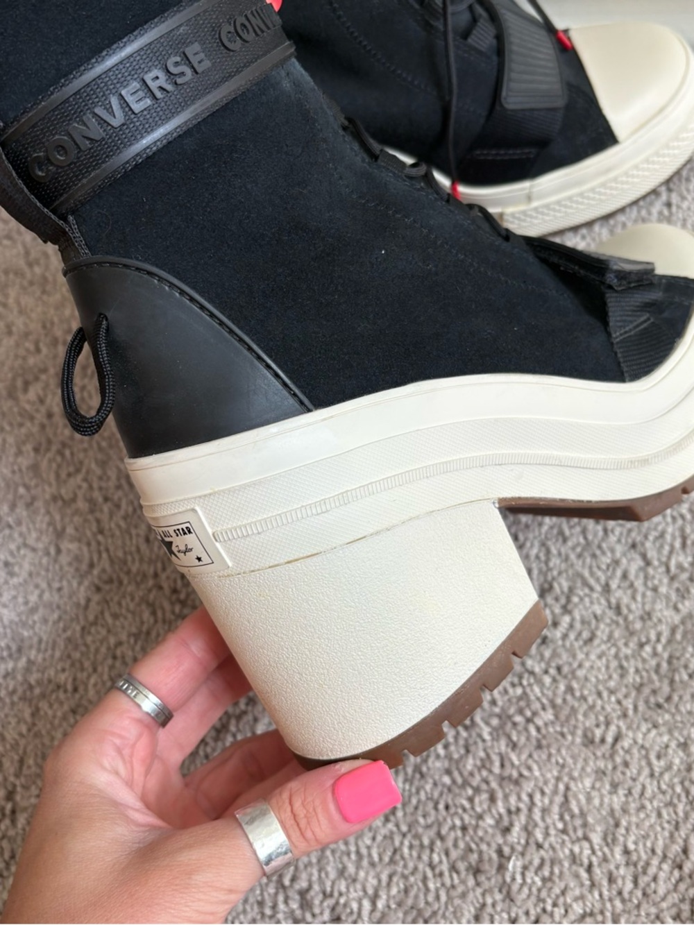 Converse Women's Chuck Taylor All Star GR82 Extra-High Top Boots - Picture 4 of 14